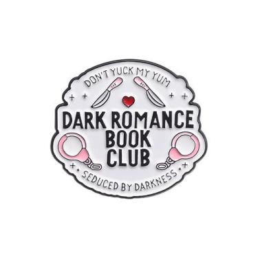 Imagem de Broche Pins Dark Romance Book Club Creative Alloy Blouse Pi - yiweisai