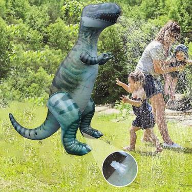 Imagem de Brinquedo de dinossauro com pulverização de água Dino Outdoor Yard Gam