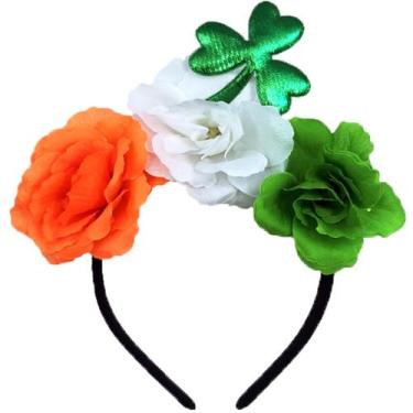 Imagem de Conjunto de acessórios YADODO St Patricks Day Headband para mulheres
