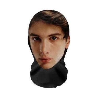 Imagem de Máscara Ronaldo Impressa Em 3D Sem Costura Com Proteção UV John Pork S