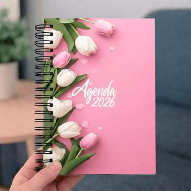 Imagem de Agenda 2026 Coleção Floral  1 Dia Por Página Tema:25 - Onor, 13