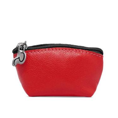 Imagem de Porta Moedas de Couro Barco - Vermelho - Relicário, Vermelho, Único