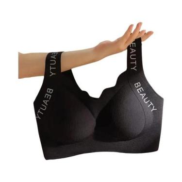 Imagem de Sutiã Push-Up Sem Costura Para Seios Pequenos Com Suporte Lateral E Co