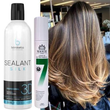 Imagem de Kit Escova Progressiva Redutor de Volume Orgânico Semi Definitiva Bora