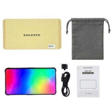Imagem de Iluminador Rgb Soleste Led-72r Efeito Estudio Foto E Vídeo
