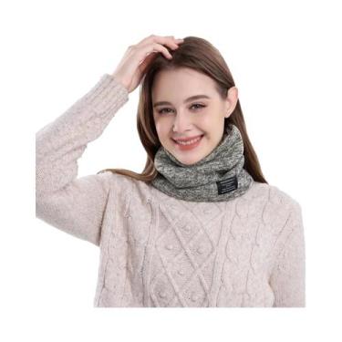 Imagem de Cachecol Unissex Para Esportes De Inverno, Aquecedor De Pescoço Macio 