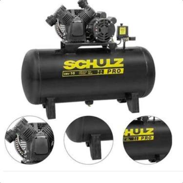 Imagem de Compressor De Ar Pro Cvs 10/110 Monofásico 127v 110l Schulz