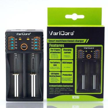 Imagem de Carregador Usb Inteligent Bateria 18650 26650 14500 Pilha Aa - GENÉRIC