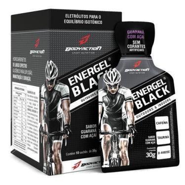 Imagem de Energel Black 10 Saches - BODY ACTION, FRUTAS VERMELHAS