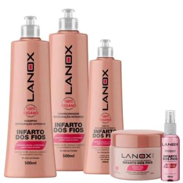 Imagem de Kit Sh + Cond + Leave-in + Mask 250g + Óleo Infarto dos Fios - Trihair