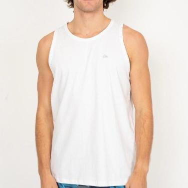 Imagem de Regata Quiksilver Embroidery SM26 Masculina Branco, GG, Branco