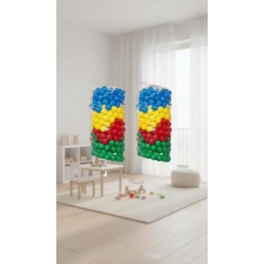 Imagem de Bolinhas de Piscina 76mm 250 Unidades Alta Resistência - Congratulatio