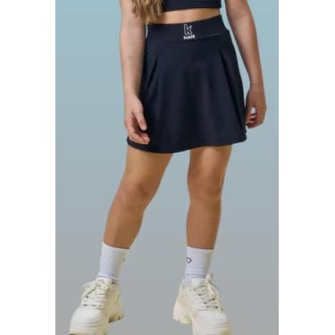 Imagem de Saia Menina Esportiva com Short Embutido Kukiê, Preto, 12