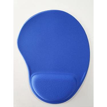 Imagem de Mouse Pad Ref.102 Com Apoio de Pulso Ergonômico (Azul)