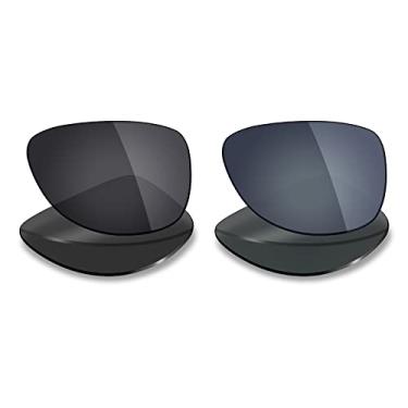 Imagem de 2 pares de lentes polarizadas de substituição da Mryok para óculos de sol Oakley Felon – Opções