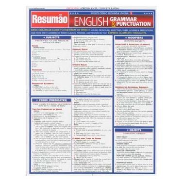 Imagem de Resumão - English Grammar & Punctuation: Inglês Como Segunda Língua - Maurício Cioffi