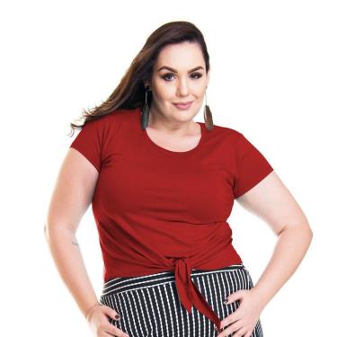 Imagem de Blusa T-Shirt Com Amarração