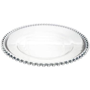Imagem de Sousplat Bolinha Cristal Ecológico D31 5x3cm  L`Hermitage