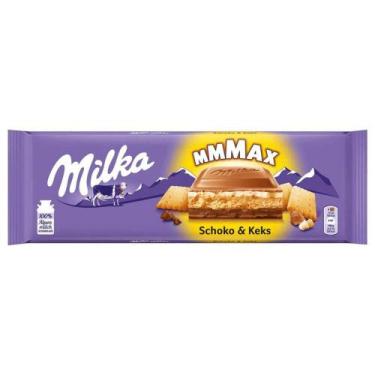 Imagem de Tablete De Chocolate Mmmax Choco & Biscuit 300G - Milka