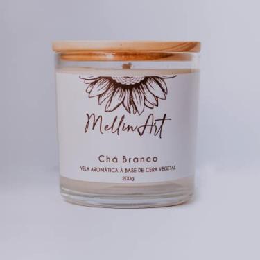 Imagem de Vela Aromática Perfumada | Chá Branco 200g