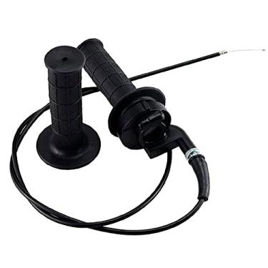 Imagem de Cabo e cabo do acelerador para ATV Quad Pit Bike Dirt Bike Baja Mini Bike Mb165 Mb200 196cc 200cc Doodlebug Bike Apto para barra de 22 mm da TOPEMAI