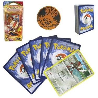 Jogo de Cartas Pokemon Academia de Batalha 180 Cartas Copag