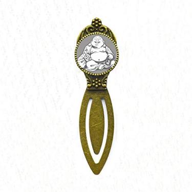 Imagem de Marcador de página com estampa de desenho Buddhism Maitreya