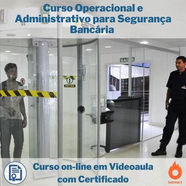 Imagem de Curso on-line em videoaula Operacional e Administrativo para Segurança Bancária com Certificado