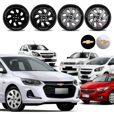 Imagem de Jogo calota Chevrolet Onix Prisma Spin Corsa Agile Aro 15