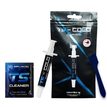 Imagem de Pasta Térmica Alta Performance Implastec Ts Cold Seringa 1g