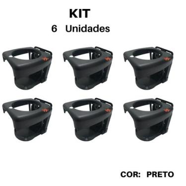 Imagem de Porta Copos Latas Dobrável Barco Ônibus Carros Kit 6 unid - Indústria 