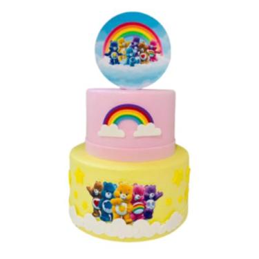 Imagem de Bolo Fake Ursinhos Carinhosos - Catavento Festa dos Sonhos