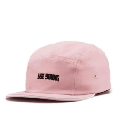 Imagem de Boné 5 Panel Skatista Aba Reta Várias Cores Use Young, Rosa