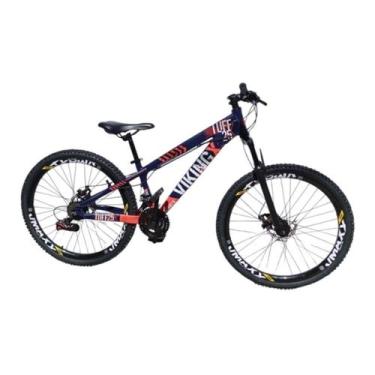Imagem de Bicicleta Aro 26 Vikingx Tuff 25 Aluminio Pneu Cravudo Quadro Aluminio