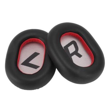Imagem de Almofadas para Ouvidas de Reposição, Couro de Proteína Macia, Esponja de Almofadas de Ouvido de Instalação Fácil