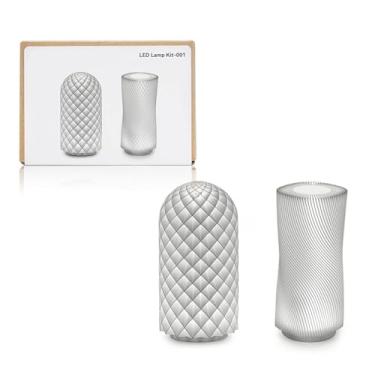 Imagem de UniTak3D Bambu Lab Makerworld Mh001 Lâmpada Led Impressa Em 3D Componentes De Modelo Criativo Led Luz Quente Impressora 3D Faça Você Mesmo Compatível Com Bambulab P1P/P1S,A1/A1 Mini,X1/X1C/X1E Impress