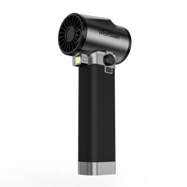 Imagem de Westswan Ferramenta de secagem portátil para carro equipada com ventilador turbo de impulso de 1,6 kg, soprador de poeira elétrico sem fio de 64 mm projetado para pátio, arrumação de gramado e secagem