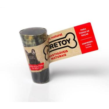 Imagem de Chifre Bovino Puretoy Mordedor Natural Unitário para cães