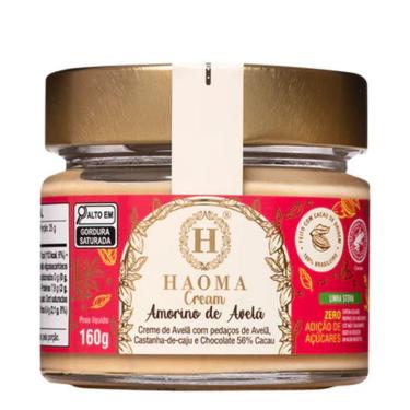 Imagem de Haoma Cream Creme com Stevia Amorino de Avelã | 160g-Unissex