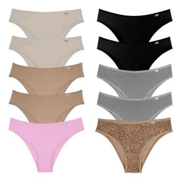 Imagem de Calcinha DelRio Biquíni em Microfibra 511821 C/10, Nature, Mousse, Pre