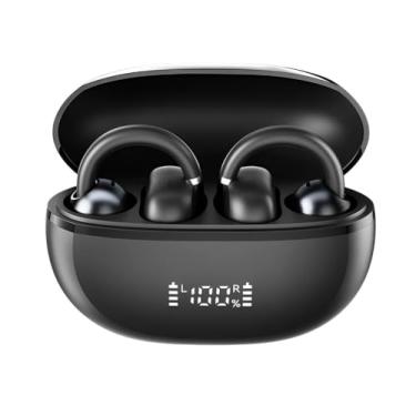 Imagem de Fone de Ouvido Haylou Airfree OW03 Bluetooth, Conexão 2 Dispositivos, App Personalizado - Preto