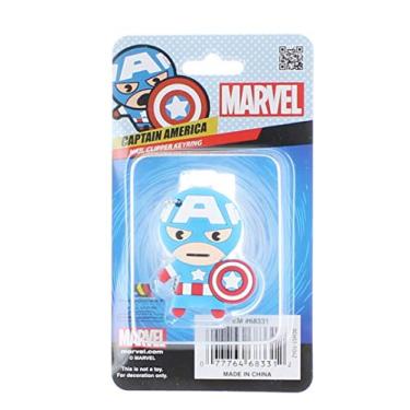 Imagem de Marvel Chaveiro Captain America Soft Touch Nail Clipper, multicolorido, tamanho único