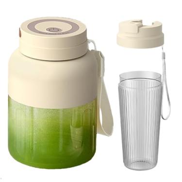 Imagem de Espremedor portátil – Máquina de mistura recarregável | Acessórios de preparação de bebidas saudáveis de grande capacidade eficiente de 800 ml para amigos, adultos, homens, marido, mulheres, família