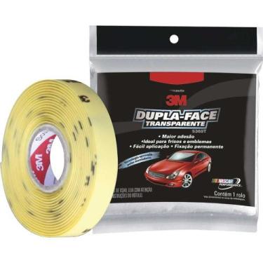 Imagem de Fita Dupla Face Automotiva Termo Ativável 3M Transparente