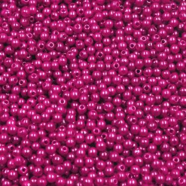 Imagem de PÉROLA DE ABS LISA Nº 03 20G PEROLA 3MM - LADEIRA BIJUTERIAS, Vinho
