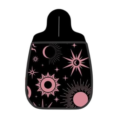 Imagem de Lixeira De Carro Organizador Lixinhocar Céu Estrelado Rosa