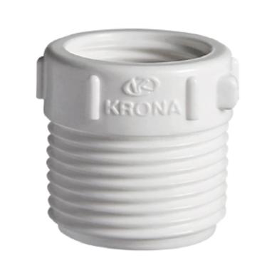 Imagem de Bucha Reduçao Roscavel Branca 1X3/4 Krona UN 0210