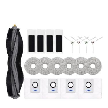 Imagem de Compatible With Ecovacs Deebot T20 OMNI T20 T20 Max T20 Pro Accessories Main Side Brush Mop Cloth HEPA Filter Dust Bag Parts(19PCS)