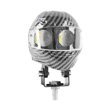 Imagem de Luzes De Condução Para Motocicleta - Refletor LED Para Motocicleta Ao Estilo De Capacete,Spotlight Para Moto Impermeável - Para Scooter Condução Offroad Em Terrenos De Terra E Em Estrada