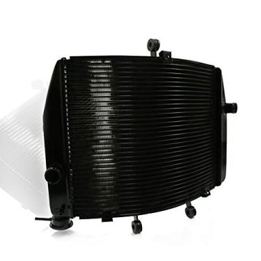 Imagem de WORLDMOTOP Radiador de resfriamento de alumínio para Kawasaki ZX6R ZX 6R ZX-6R 2009-2016 Refrigerador do radiador do motor